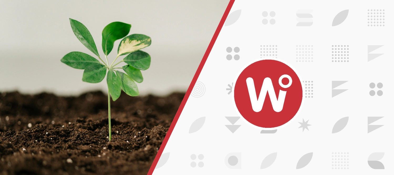 Plant Sapling and Waypoint Logo